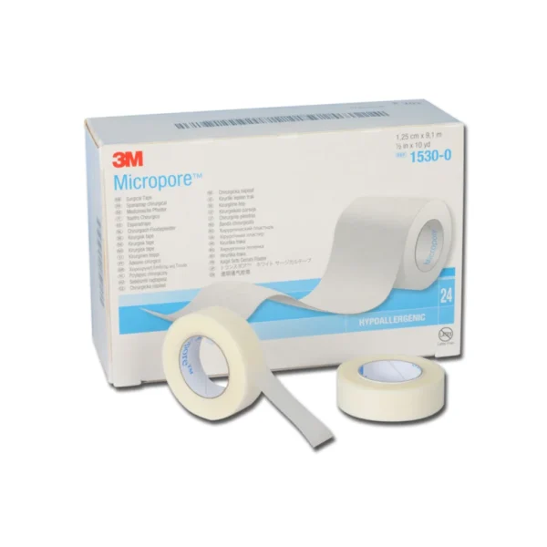 MICROPORE 3M BLANCO 1/2″ X 9.14 M